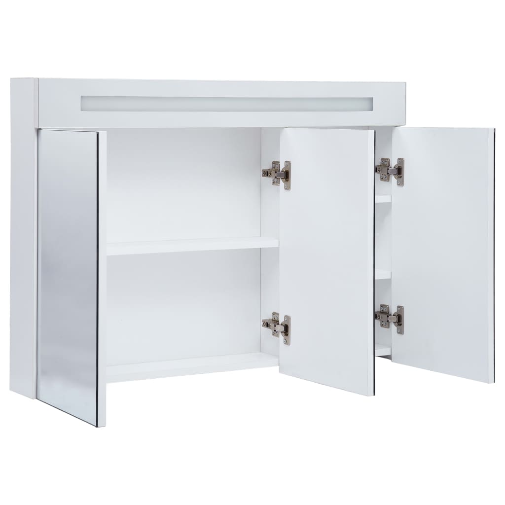 Led Bathroom Mirror Cabinet 34.6&quot;X5.1&quot;X24.4&quot;