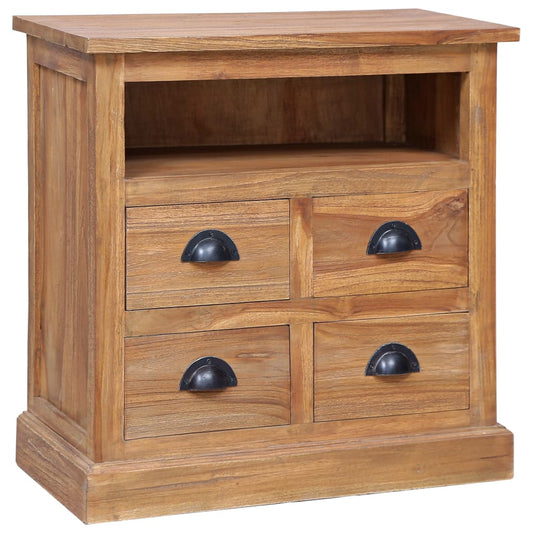 Side Cabinet 23.6&quot;X11.8&quot;X23.6&quot; Solid Teak