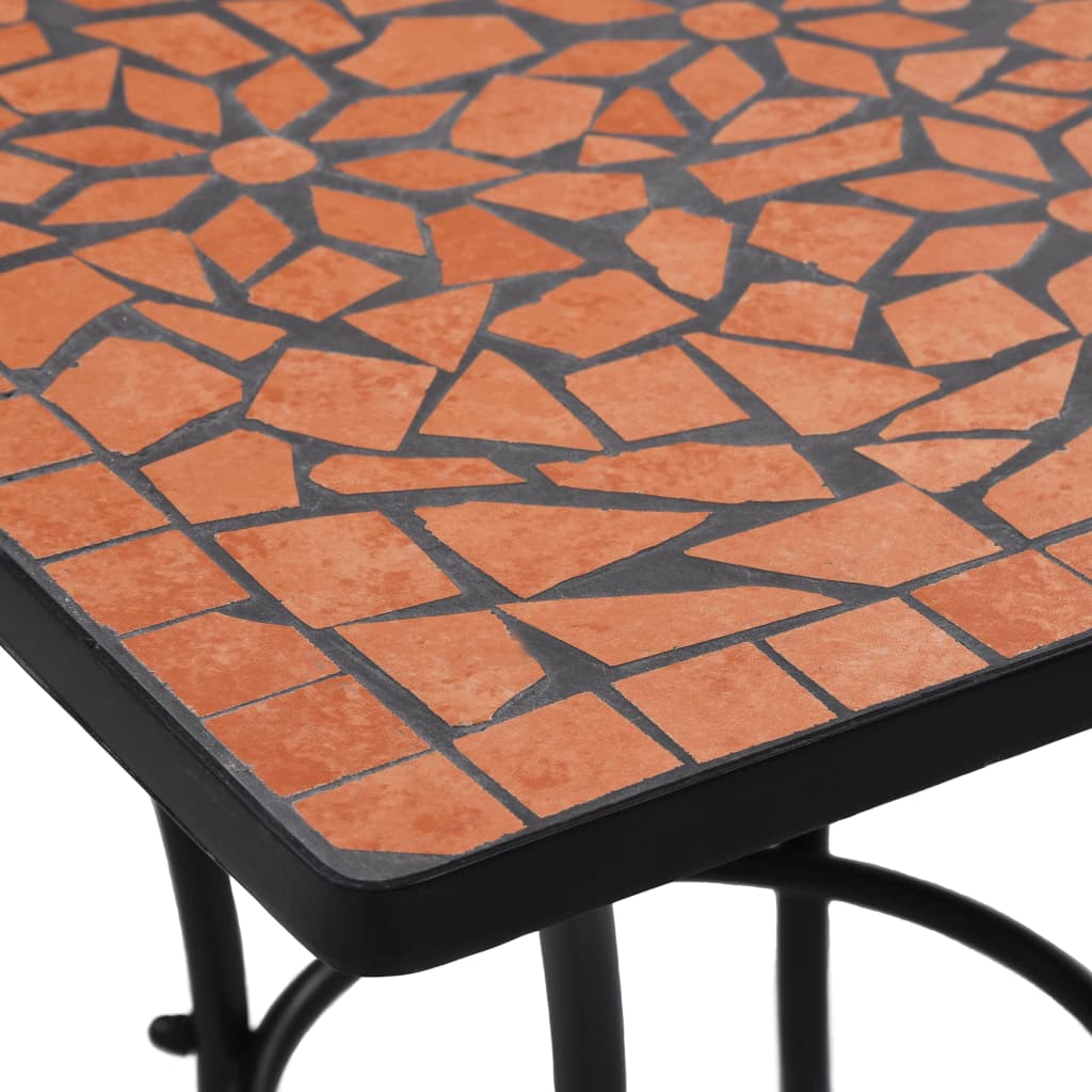 Mosaic Bistro Table 23.6&quot; Ceramic