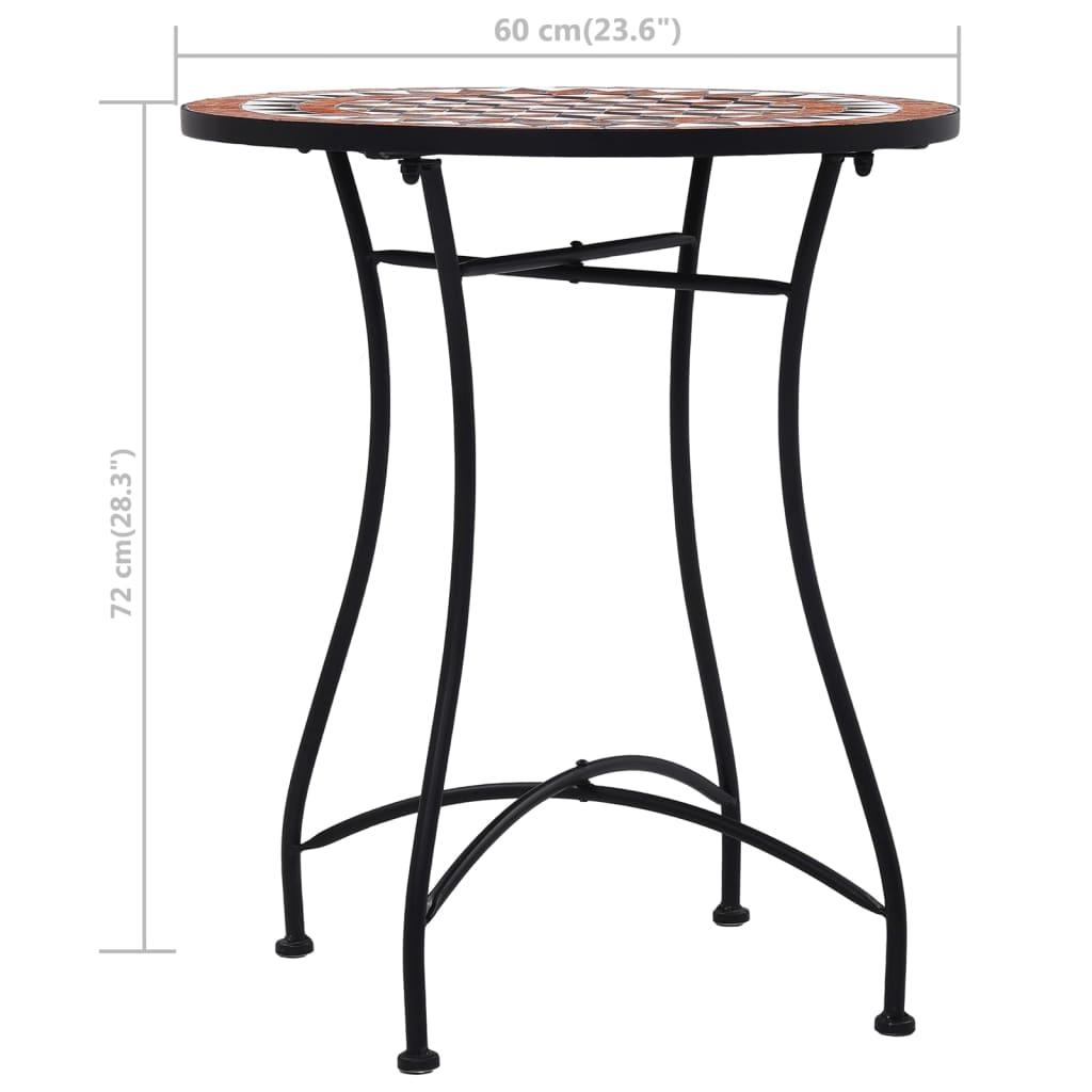 Mosaic Bistro Table Ceramic