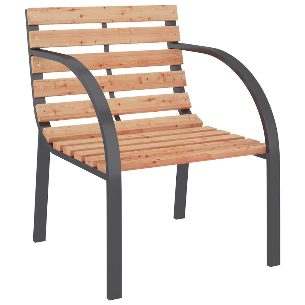 Patio Chairs 2 Pcs Wood