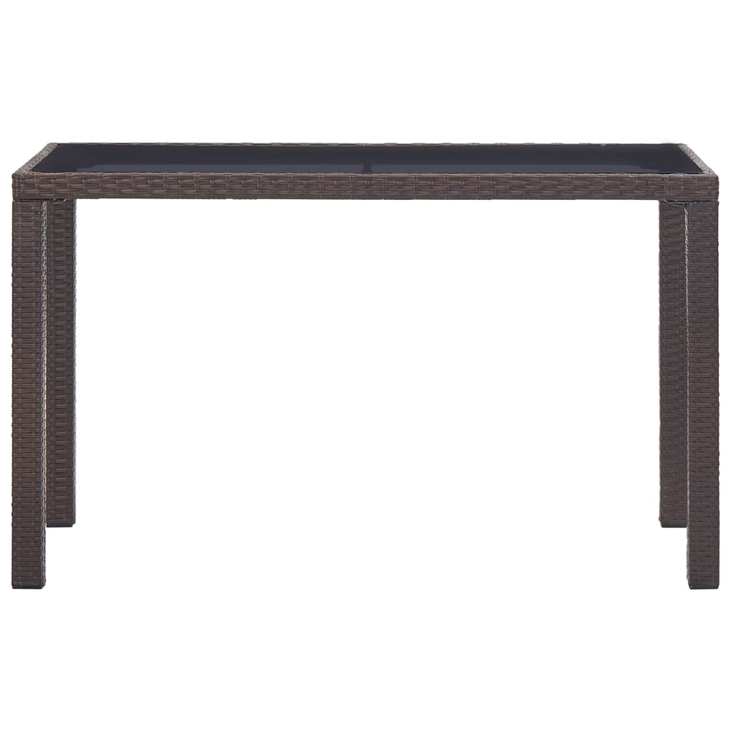 Patio Table Poly Rattan