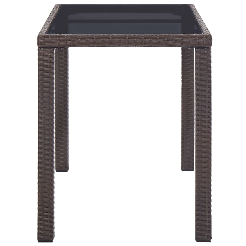 Patio Table Poly Rattan