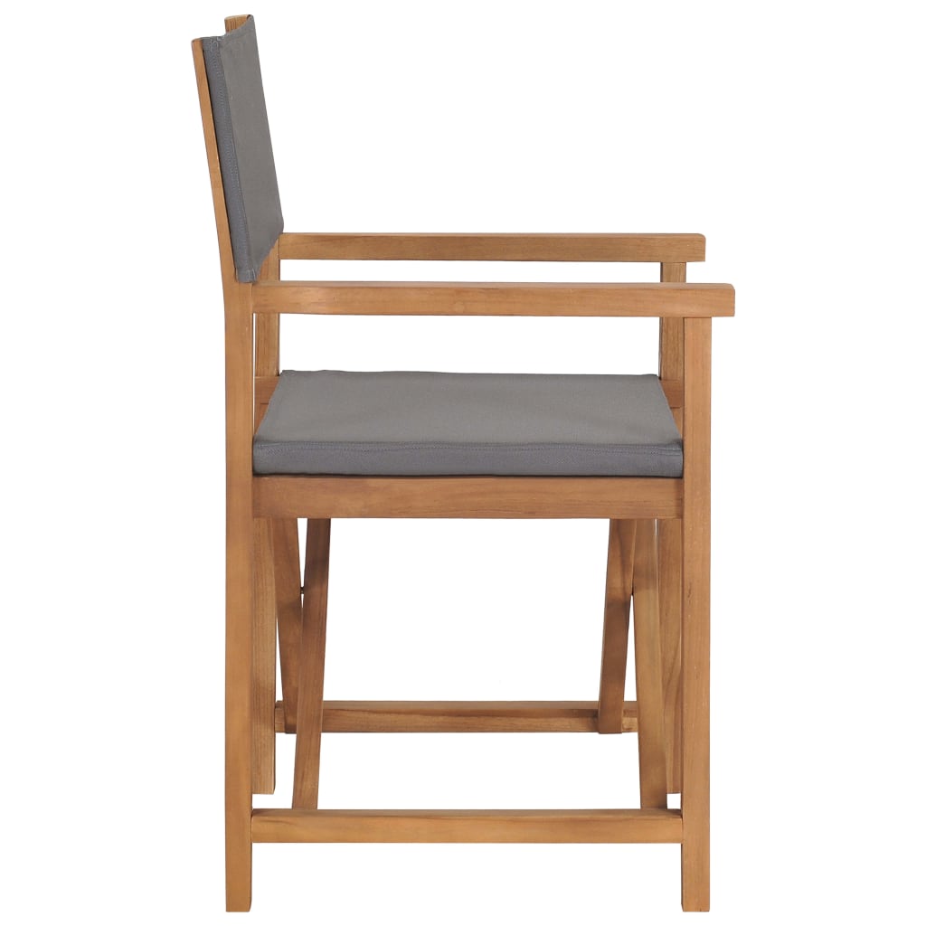 Director's Chair Solid Teak Wood