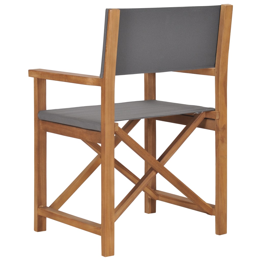 Director's Chair Solid Teak Wood