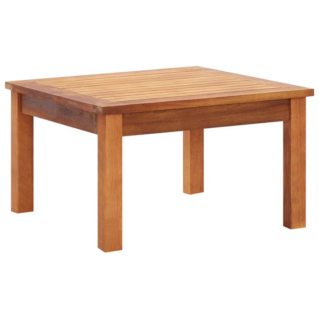 Patio Coffee Table Solid Acacia Wood