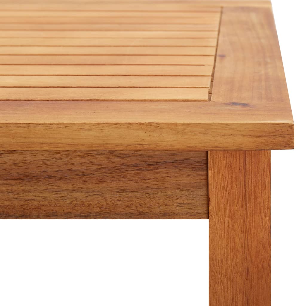 Patio Coffee Table Solid Acacia Wood