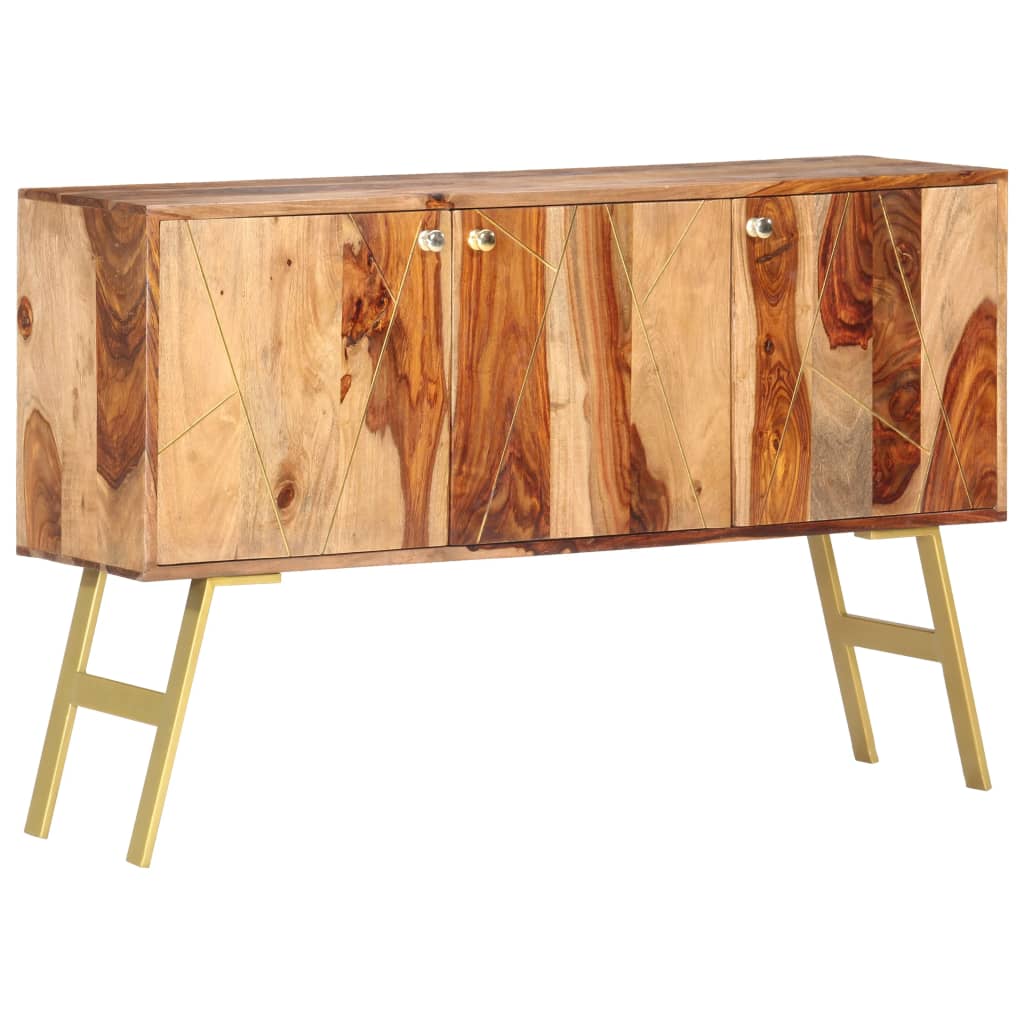 Sideboard 46.5&quot;X11.8&quot;X29.5&quot; Solid Sheesham Wood