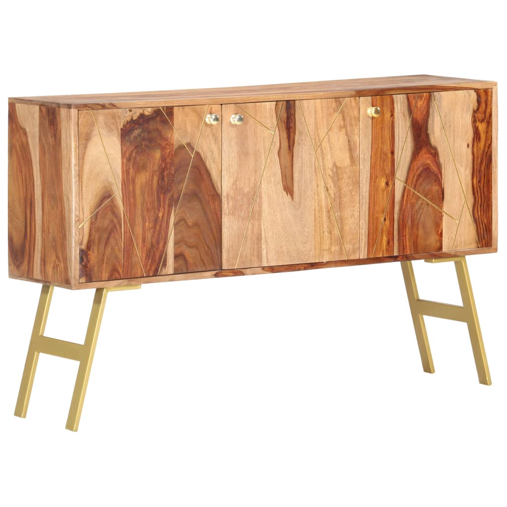 Sideboard 46.5&quot;X11.8&quot;X29.5&quot; Solid Sheesham Wood