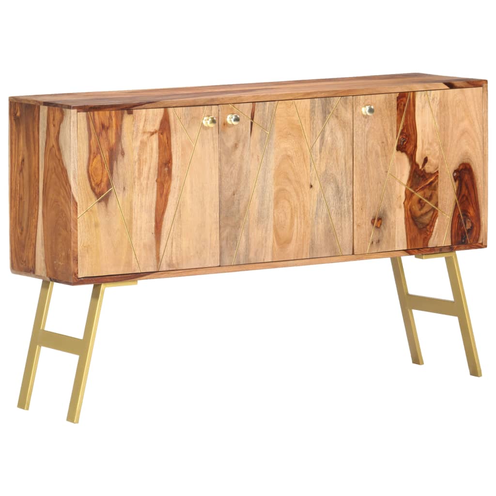 Sideboard 46.5&quot;X11.8&quot;X29.5&quot; Solid Sheesham Wood