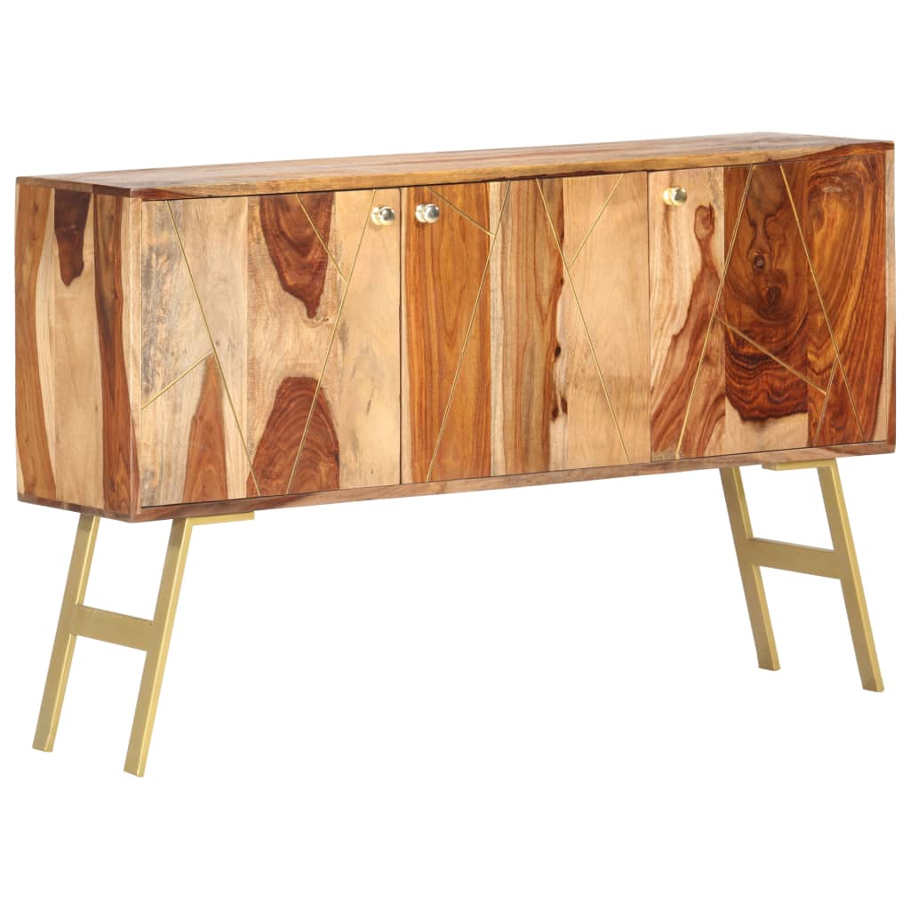 Sideboard 46.5&quot;X11.8&quot;X29.5&quot; Solid Sheesham Wood