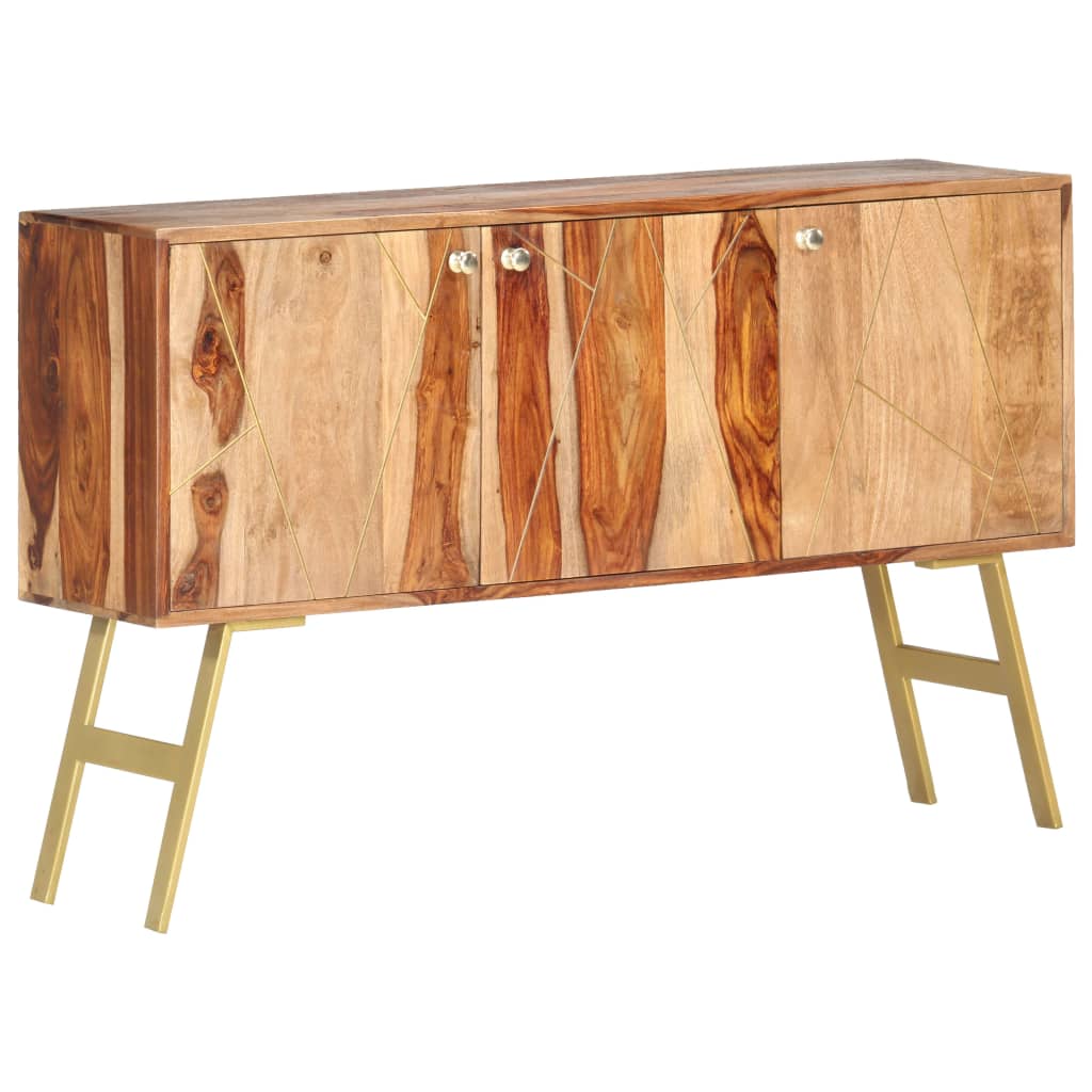 Sideboard 46.5&quot;X11.8&quot;X29.5&quot; Solid Sheesham Wood