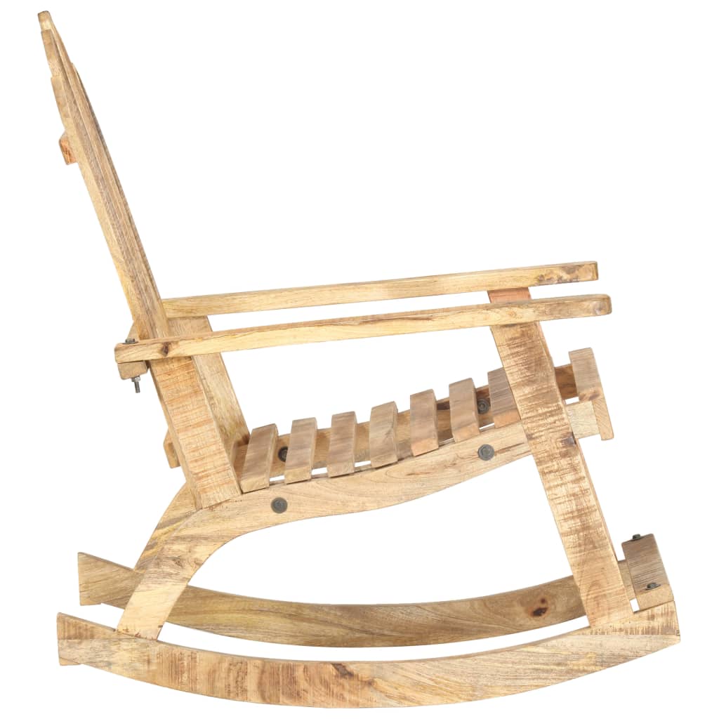 Garden Rocking Chair Solid Mango Wood