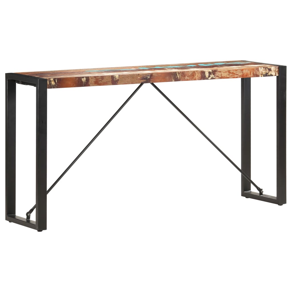 Console Table X13.8&quot;X29.9&quot; Solid Mango Wood