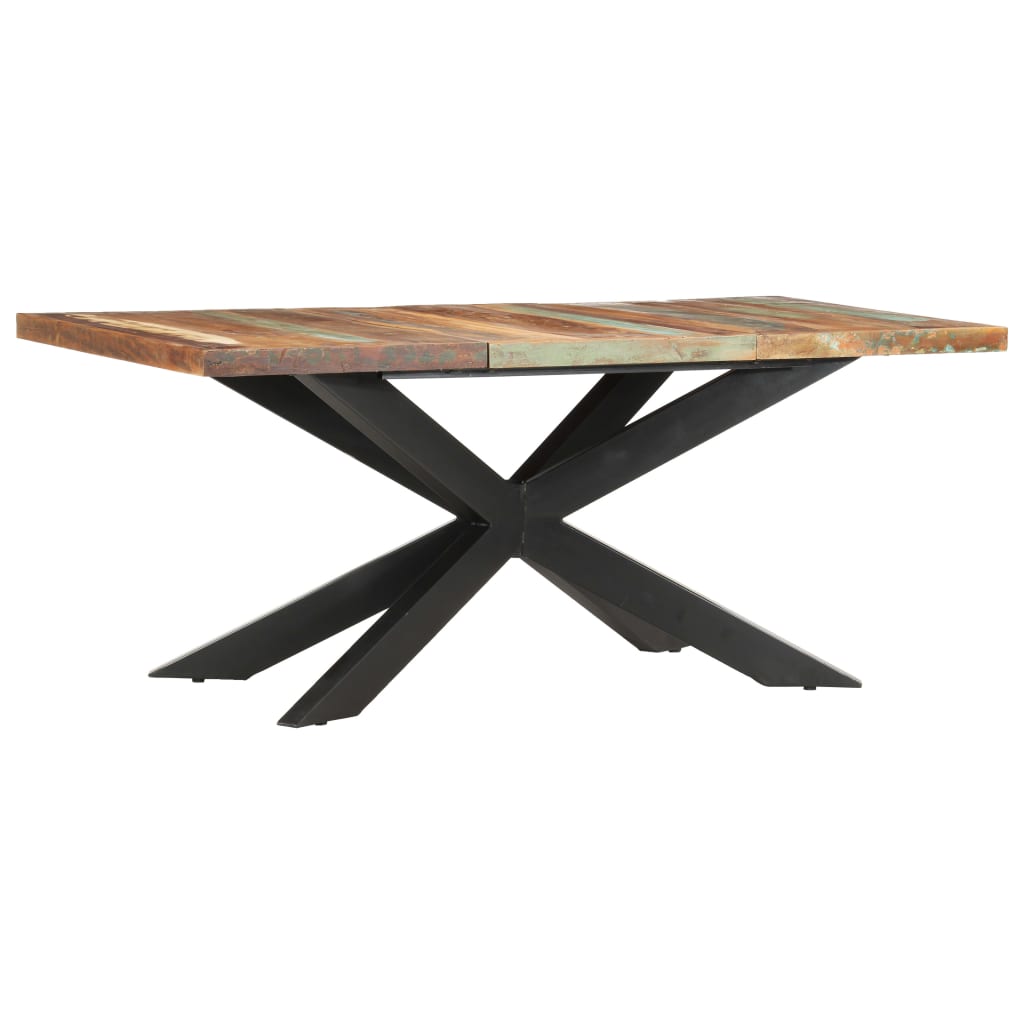 Dining Table 70.9&quot;X35.4&quot;X29.9&quot; Solid Rough Mango Wood