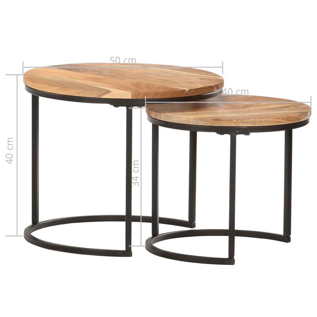 Nesting Tables 2 Pcs