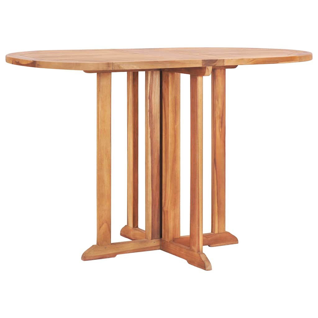 Folding Butterfly Patio Table Solid Teak Wood