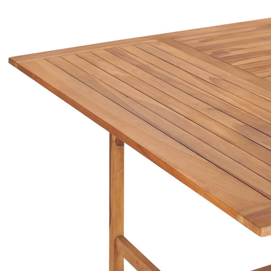 Patio Table Solid Teak Wood