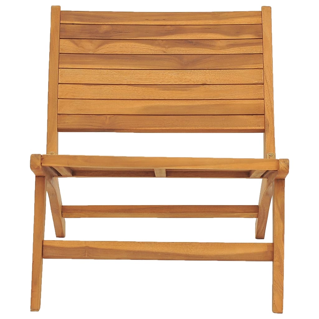 Patio Chair Solid Teak Wood