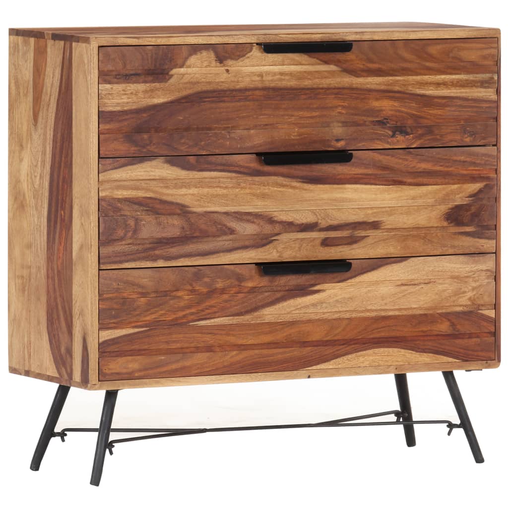 Sideboard 31.5&quot;X11.8&quot;X29.5&quot; Solid Sheesham Wood