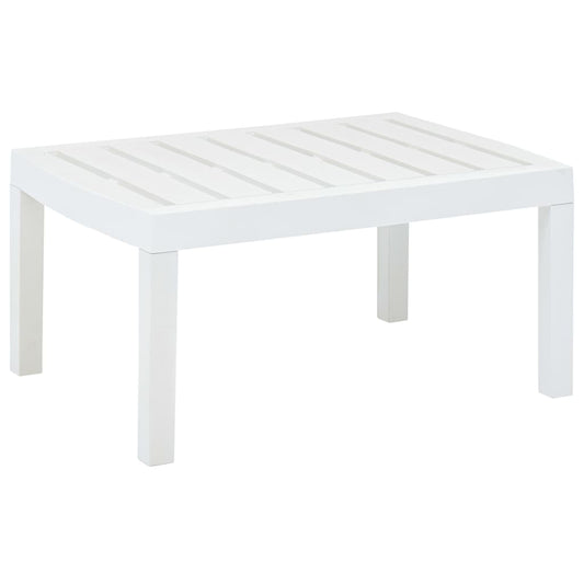 Patio Table 30.7&quot;X21.7&quot;X15&quot; Plastic