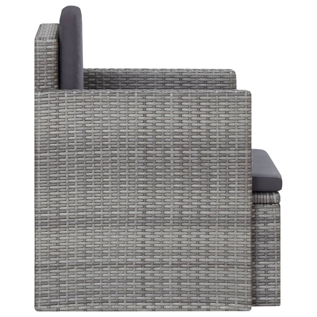 Patio Chair With Cushions Poly Rattan