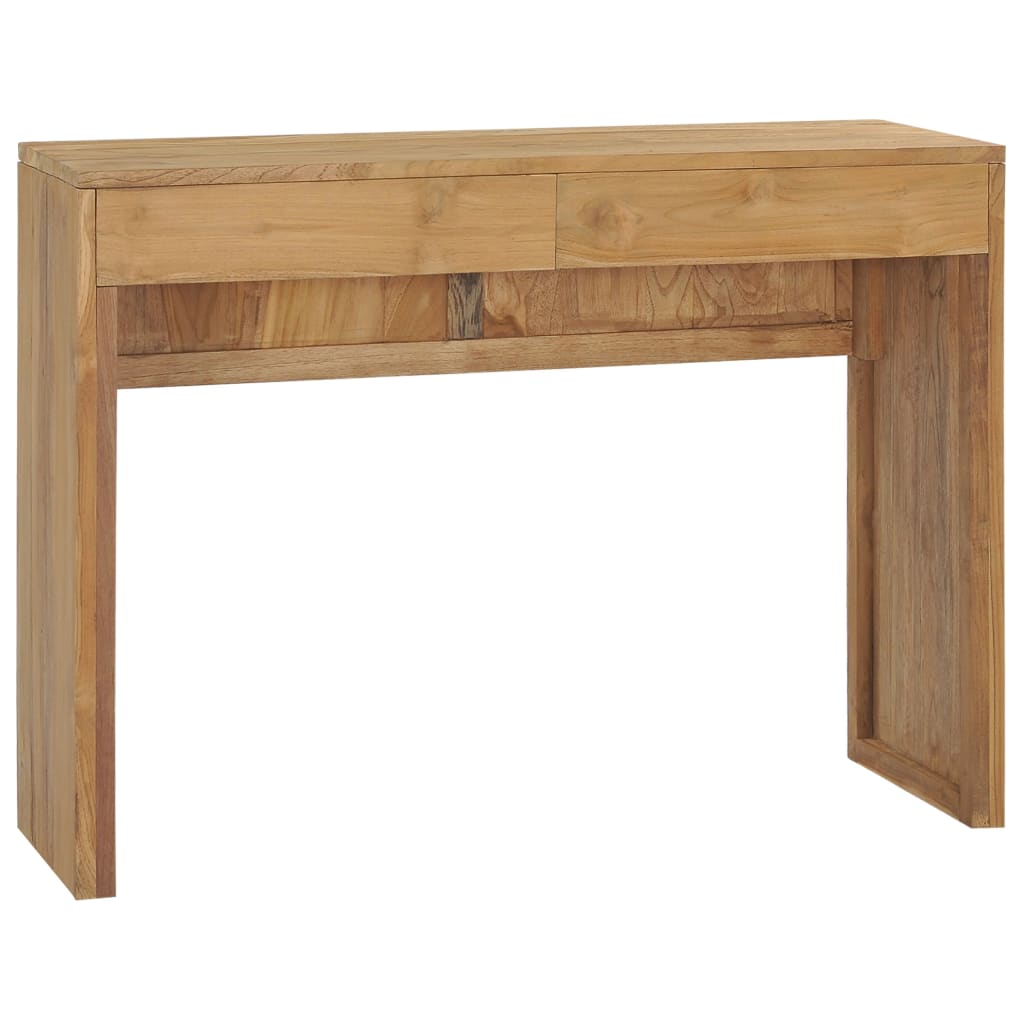 Console Table 39.4&quot;X13.8&quot;X29.5&quot; Solid Teak Wood