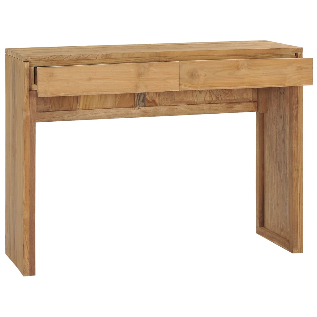 Console Table 39.4&quot;X13.8&quot;X29.5&quot; Solid Teak Wood