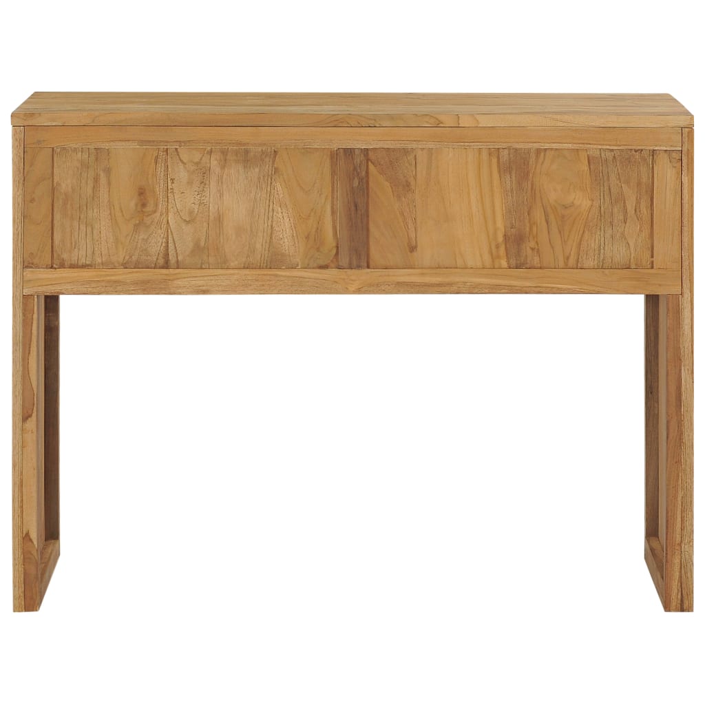 Console Table 39.4&quot;X13.8&quot;X29.5&quot; Solid Teak Wood