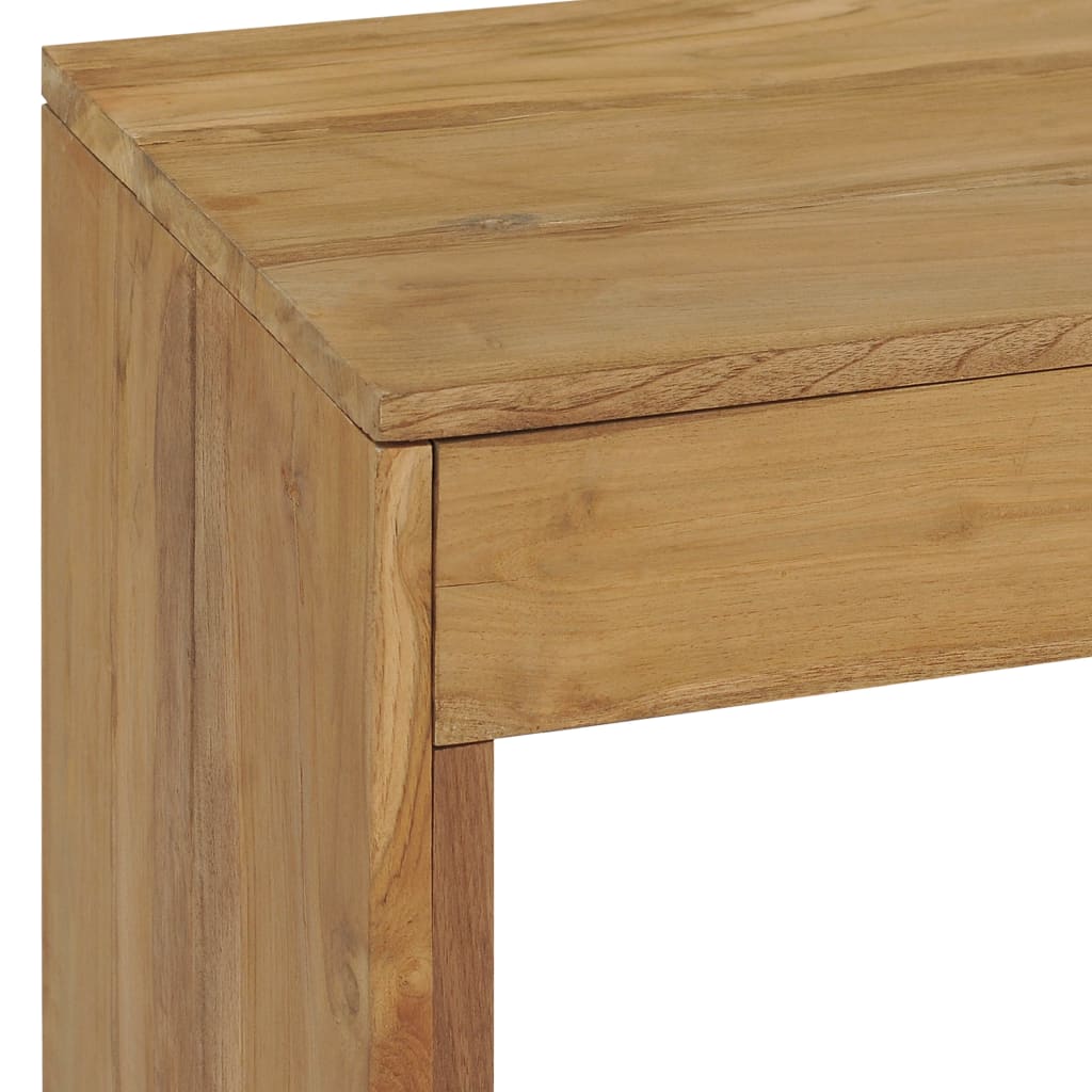 Console Table 39.4&quot;X13.8&quot;X29.5&quot; Solid Teak Wood