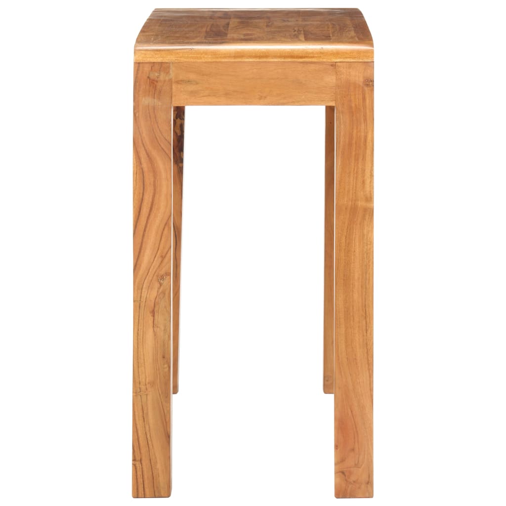 Console Table 43.3&quot;X15.7&quot;X29.9&quot; Solid Acacia Wood In Honey Finish