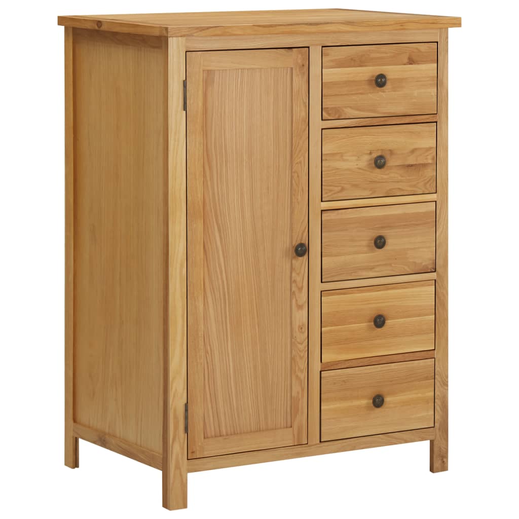 Wardrobe 29.9&quot;X20.5&quot;X41.3&quot; Solid Oak Wood