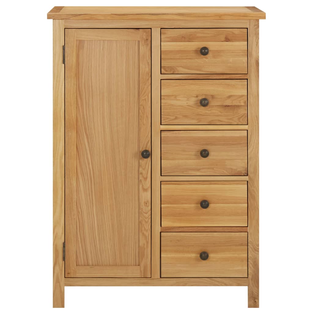 Wardrobe 29.9&quot;X20.5&quot;X41.3&quot; Solid Oak Wood