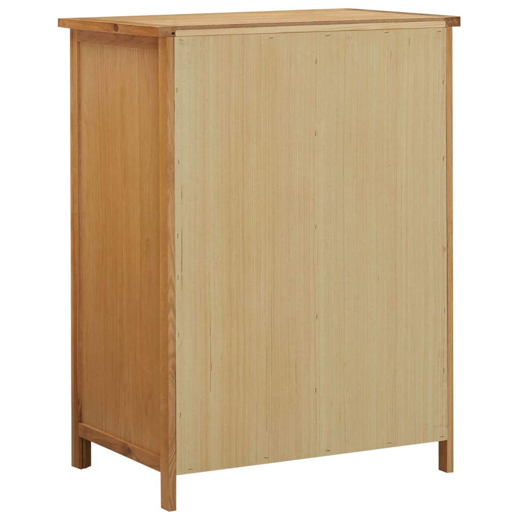 Wardrobe 29.9&quot;X20.5&quot;X41.3&quot; Solid Oak Wood