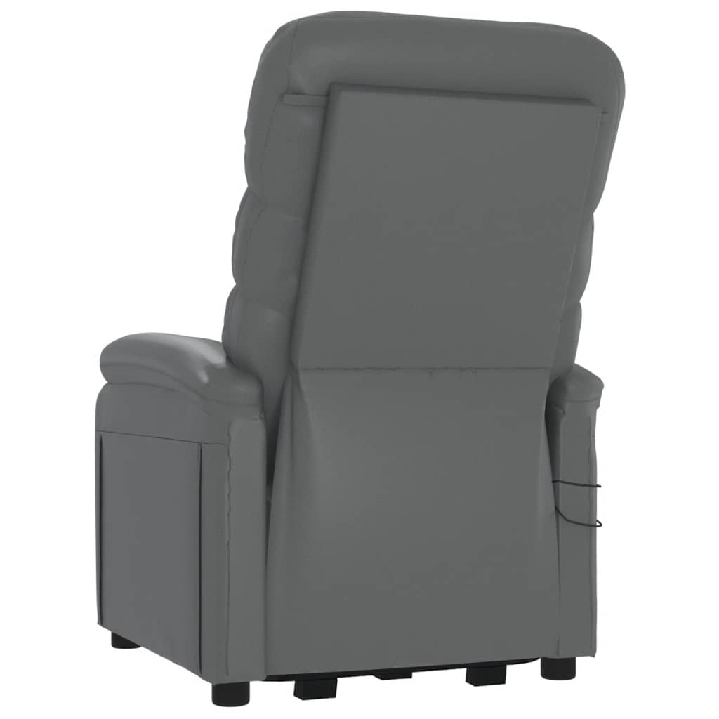 Stand Up Massage Chair Faux Leather