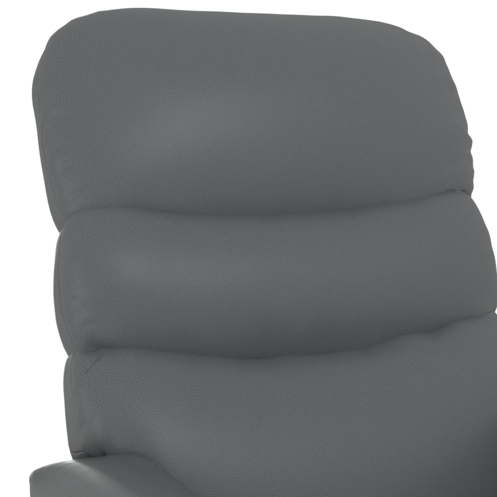 Stand Up Massage Chair Faux Leather