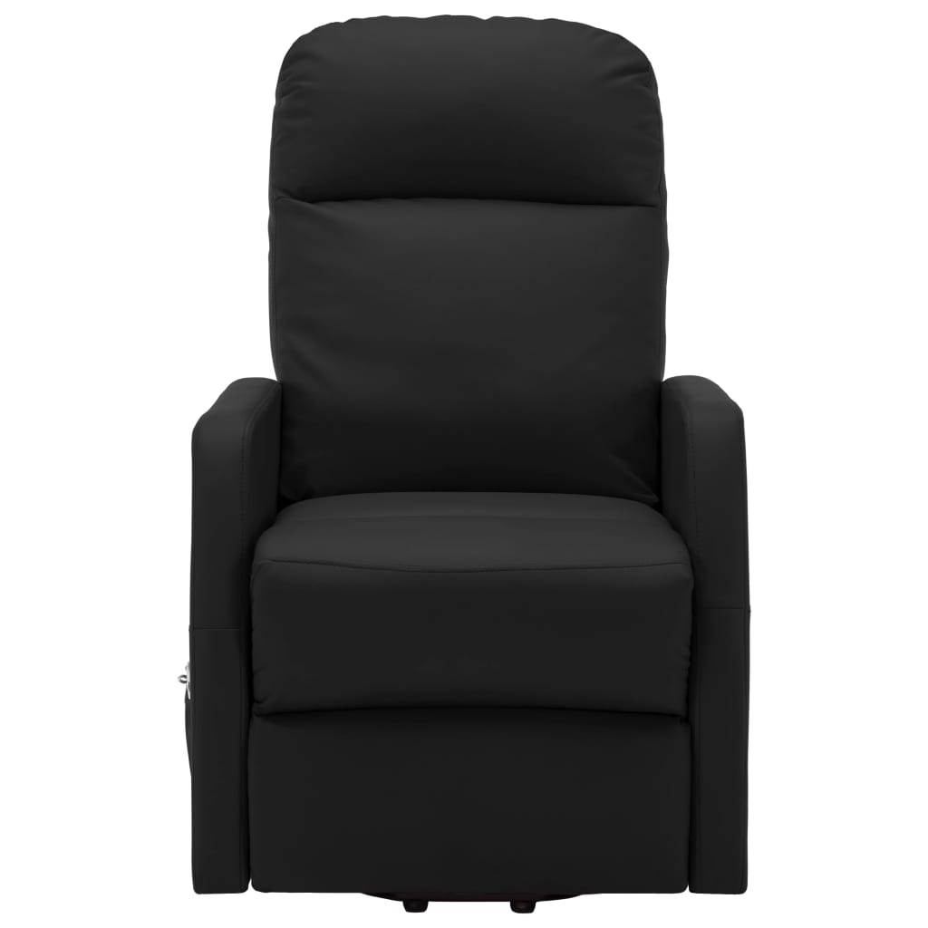 Power Lift Massage Recliner Faux Leather