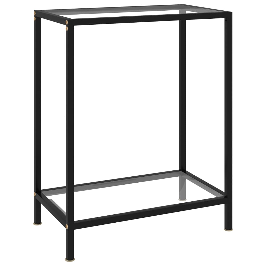 Console Table Tempered Glass