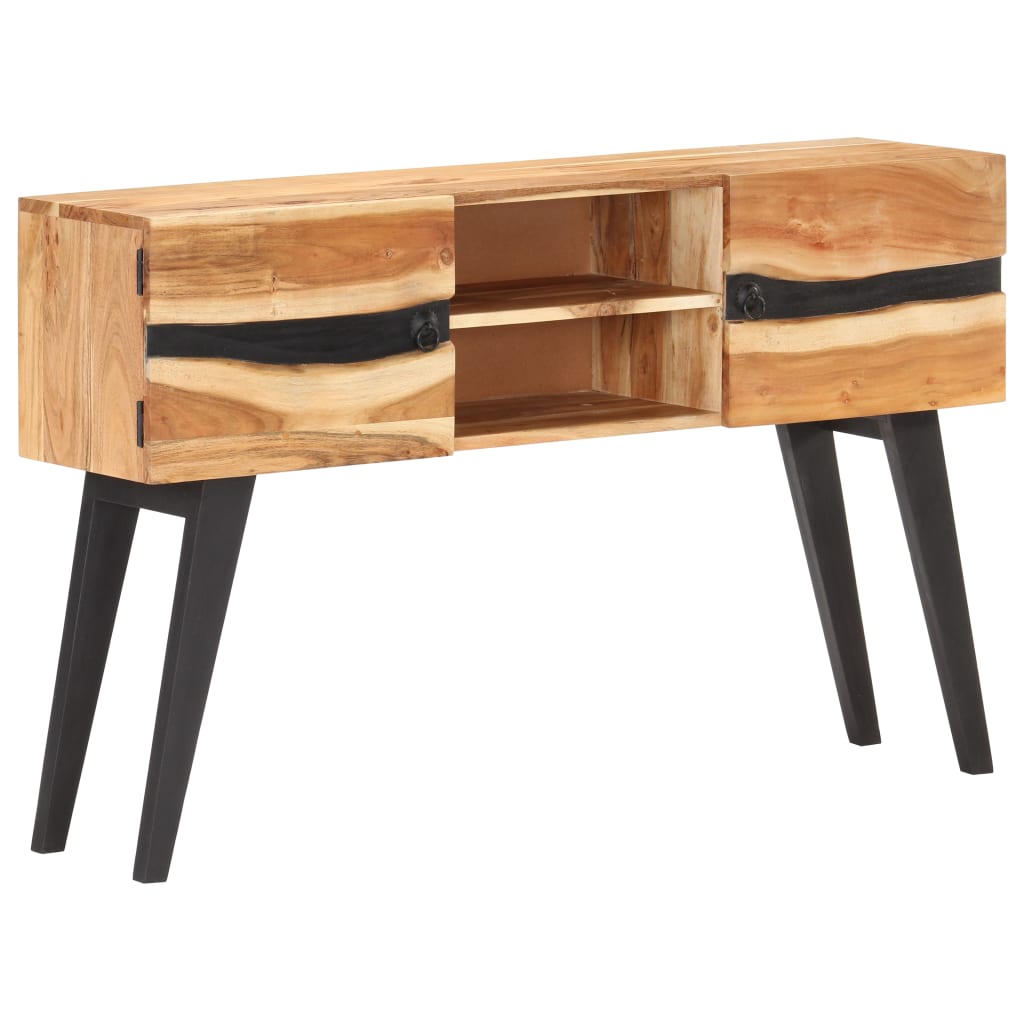 Sideboard 47.2&quot;X11.8&quot;X29.5&quot; Solid Acacia Wood