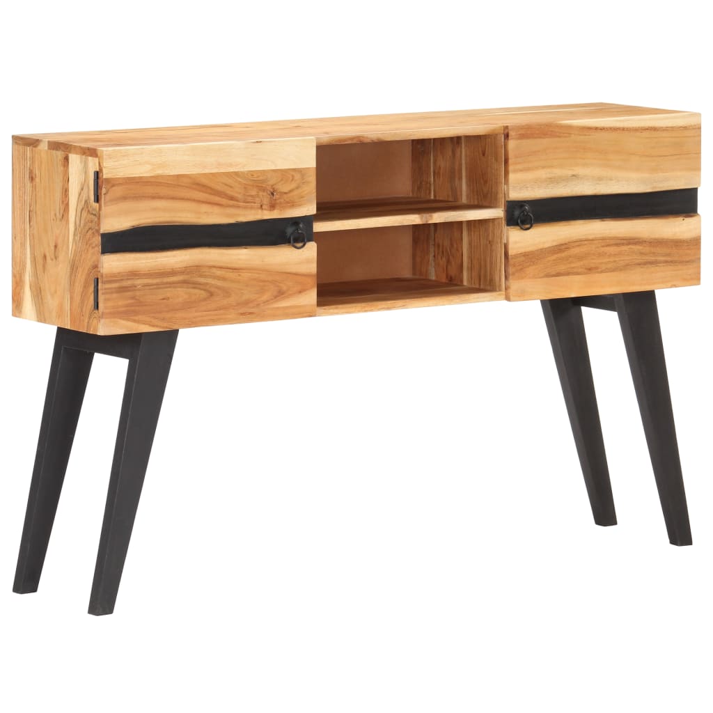 Sideboard 47.2&quot;X11.8&quot;X29.5&quot; Solid Acacia Wood