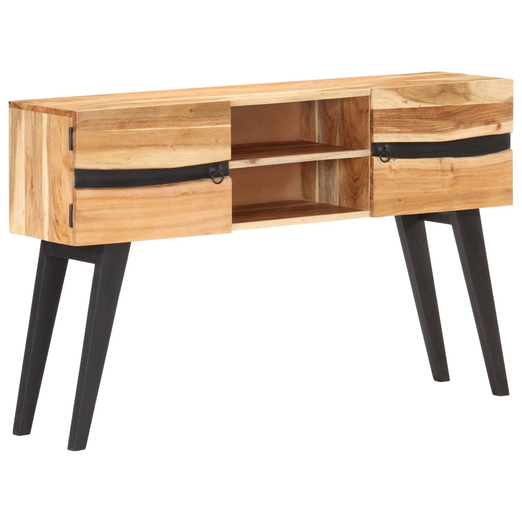 Sideboard 47.2&quot;X11.8&quot;X29.5&quot; Solid Acacia Wood