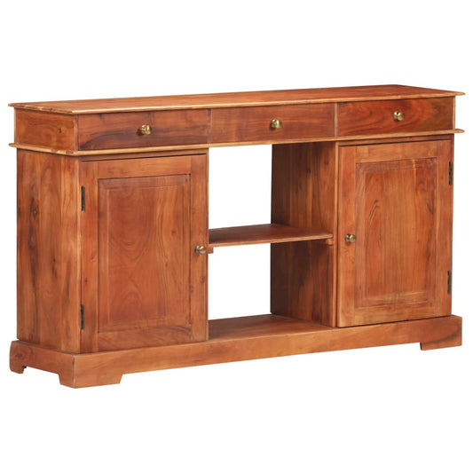 Sideboard 53.1&quot;X13.8&quot;X29.5&quot; Solid Acacia Wood