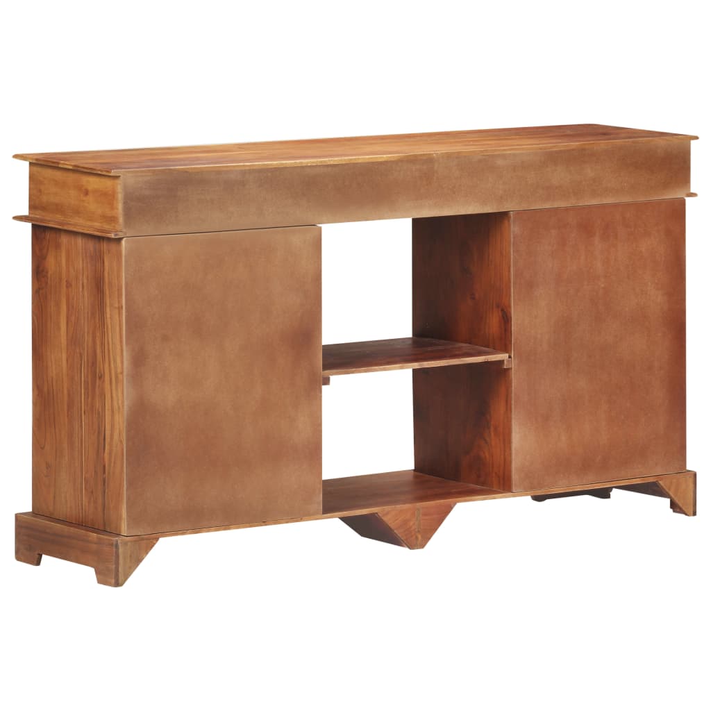 Sideboard 53.1&quot;X13.8&quot;X29.5&quot; Solid Acacia Wood