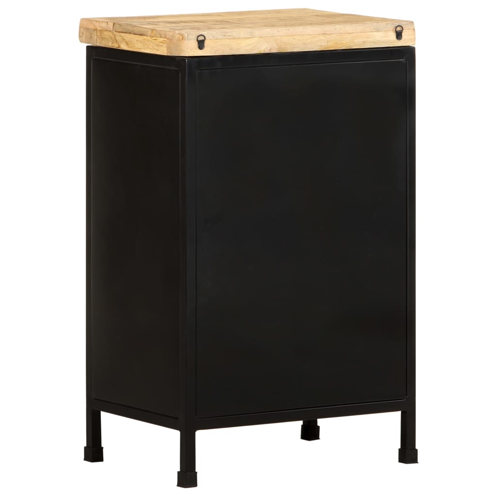 Sideboard 18.5&quot;X13.8&quot;X29.9&quot; Rough Mango Wood