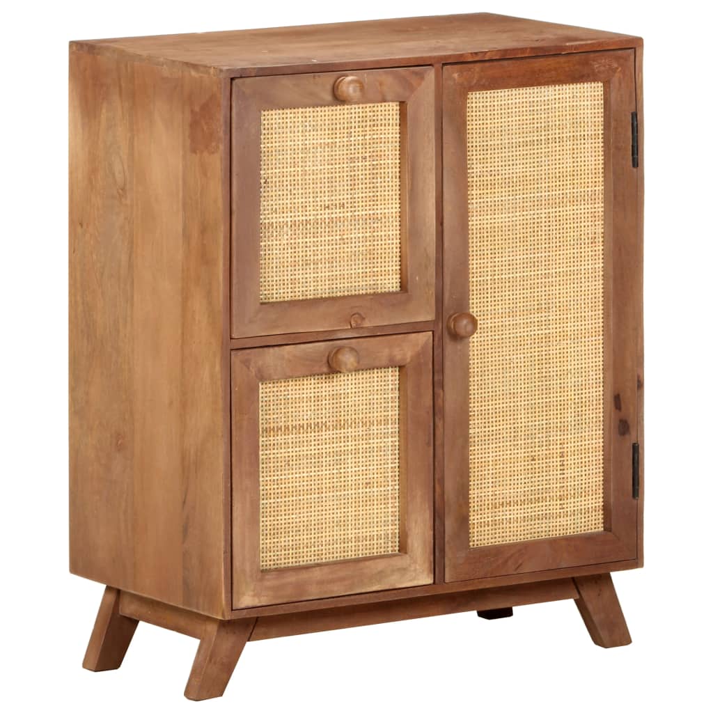 Sideboard 23.6&quot;X13.8&quot;X29.5&quot; Solid Mango Wood