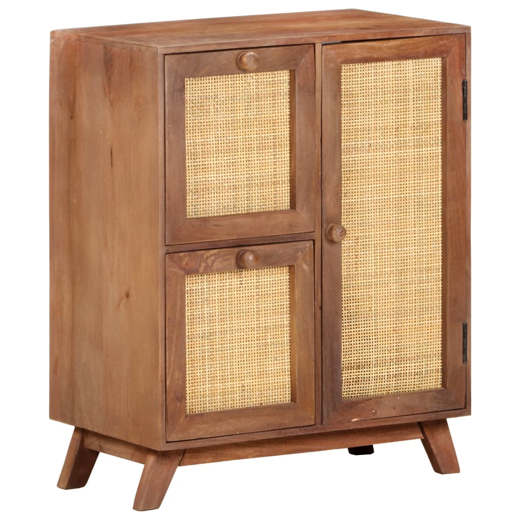 Sideboard 23.6&quot;X13.8&quot;X29.5&quot; Solid Mango Wood