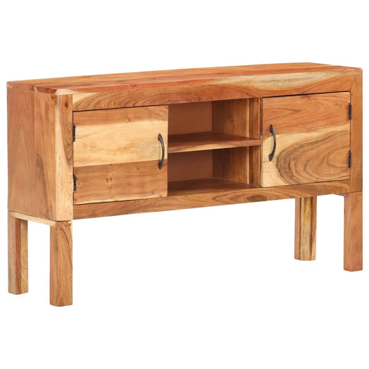 Sideboard 45.7&quot;X11.8&quot;X26&quot; Solid Acacia Wood