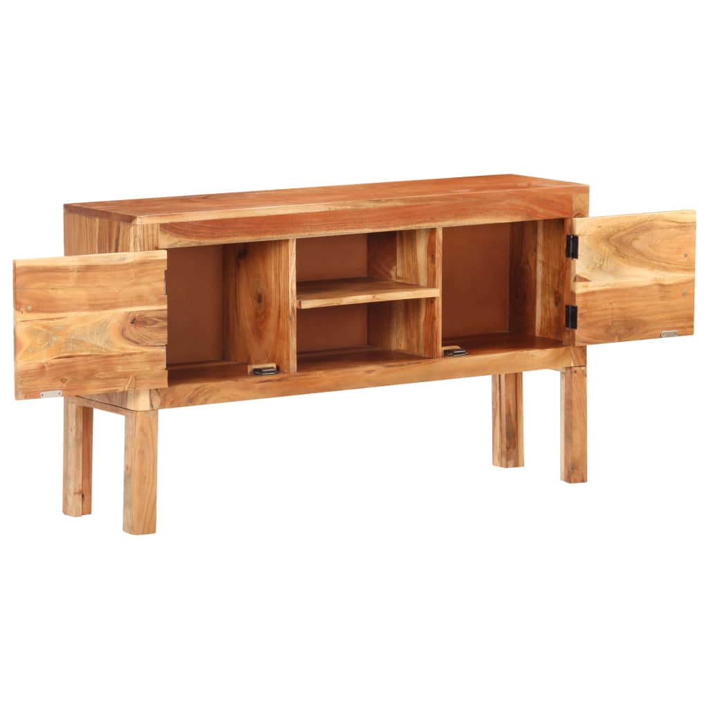 Sideboard 45.7&quot;X11.8&quot;X26&quot; Solid Acacia Wood