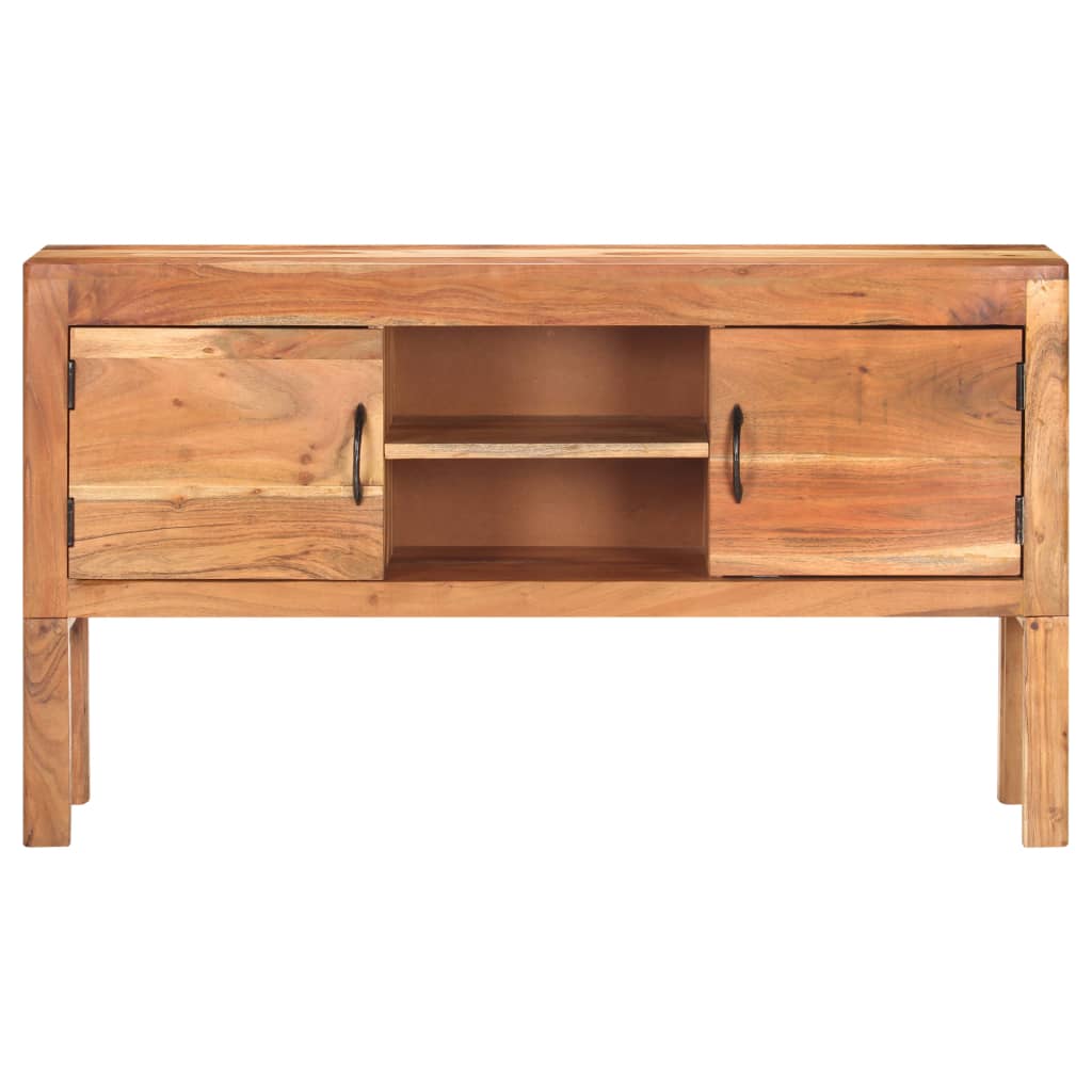 Sideboard 45.7&quot;X11.8&quot;X26&quot; Solid Acacia Wood