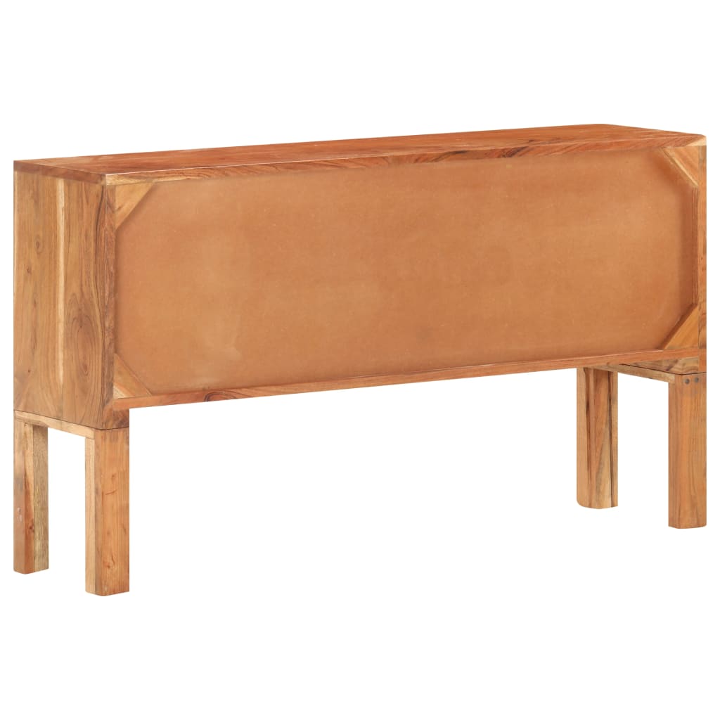 Sideboard 45.7&quot;X11.8&quot;X26&quot; Solid Acacia Wood